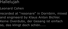 Hallelujah